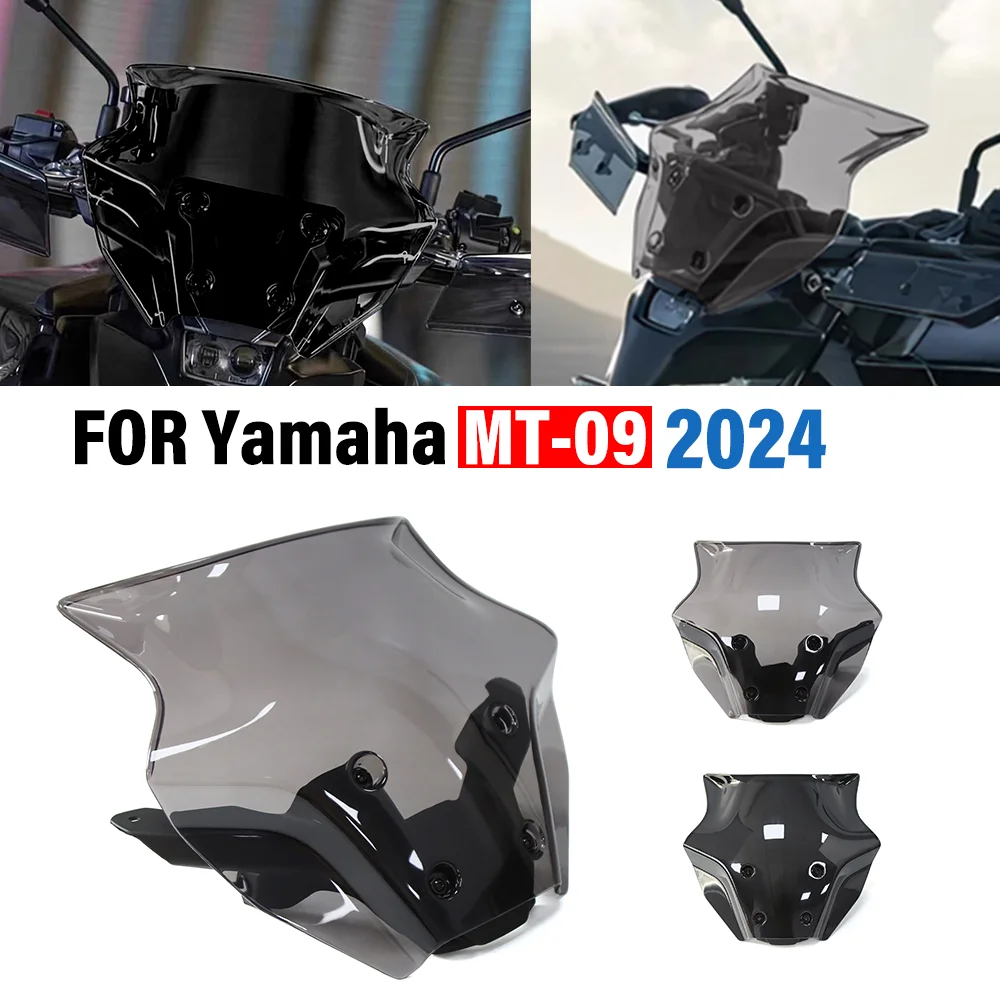 

Для Yamaha MT-09 MT 09 SP 2024, передний обтекатель мотоцикла, комплект дефлекторов ветрового стекла, ветрозащитные аксессуары
