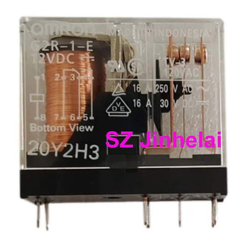 10pcs Authentic Original Omron G2R-1-E G2R-1A-E 24VDC 12VDC Micro Power Relay  DC24V DC12V