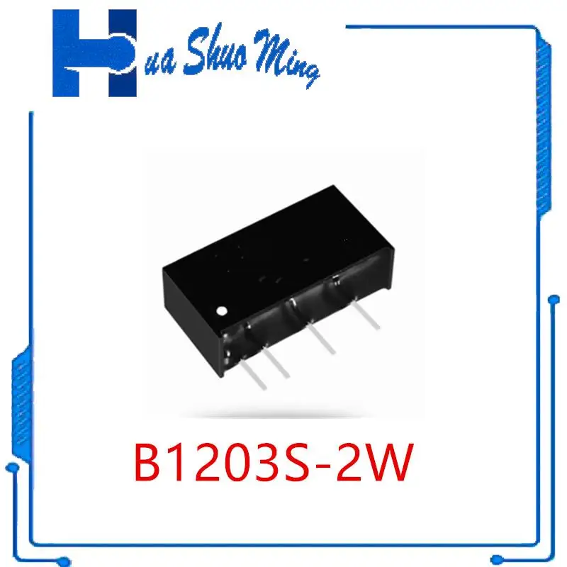 5-10Pcs/Lot B1203S-2W B1203S SIP-4 DCDC  12V to 3.3V