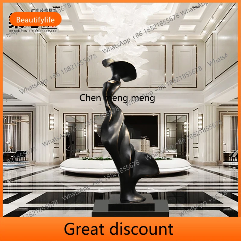 

M02 Лобби отеля украшение пола креативный абстрактный орнамент торговый центр ремесленная скульптура