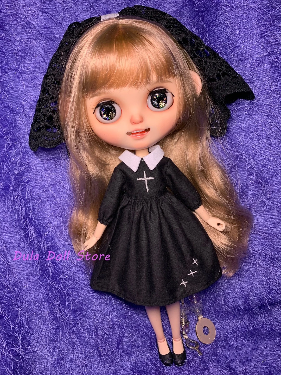 

Одежда для кукол Dula, платье, черная юбка Blythe ob24 Azone Licca ICY JerryB 1/6, аксессуары для кукол Bjd