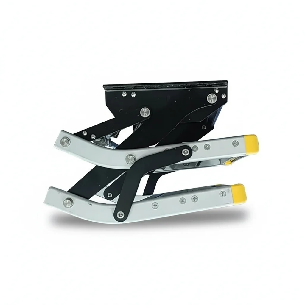 RV Manual Step, Aluminum Alloy Double Layer Commercial Vehicle Step, Customizable Heavy Duty RV Accessories for Camper Motorhome