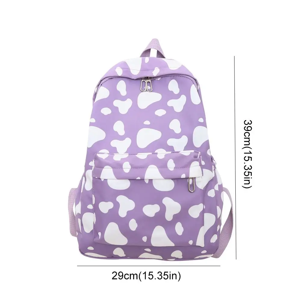 Multi Pocket Fashion Students Backpack Leisure Casual School Bag Nylon Shoulder Bag Teenagers