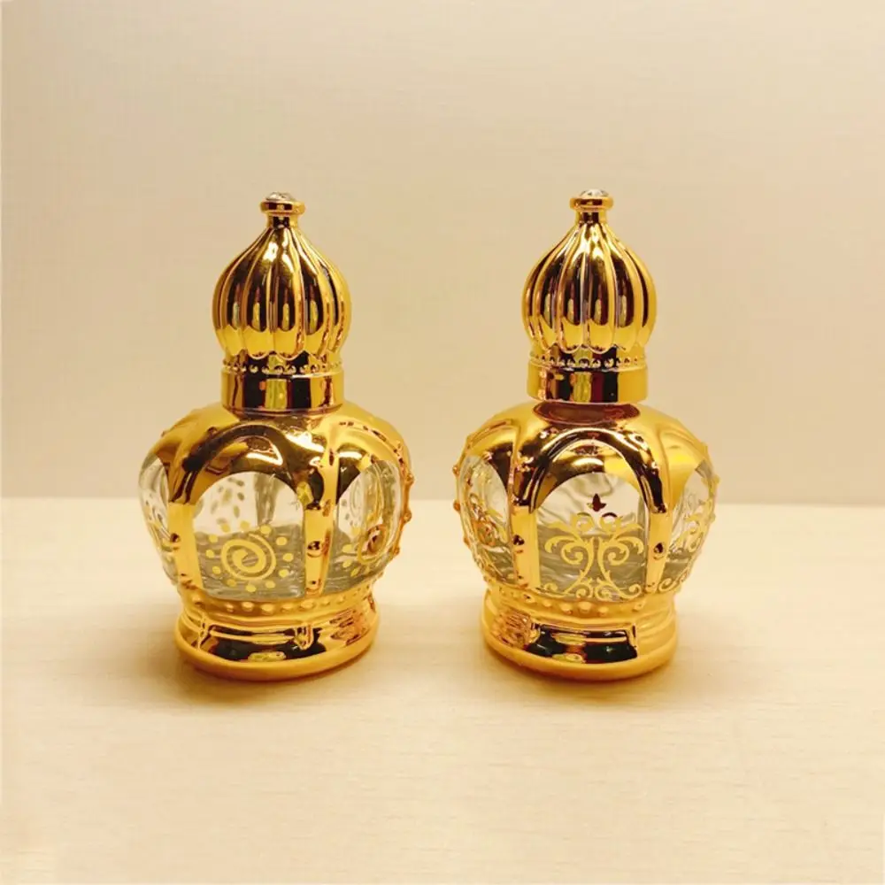 

Middle East Aromatherapy Oil Container Electroplating Bottle Roll-On Bottles Essential Oil Bottles Refillable Bottle