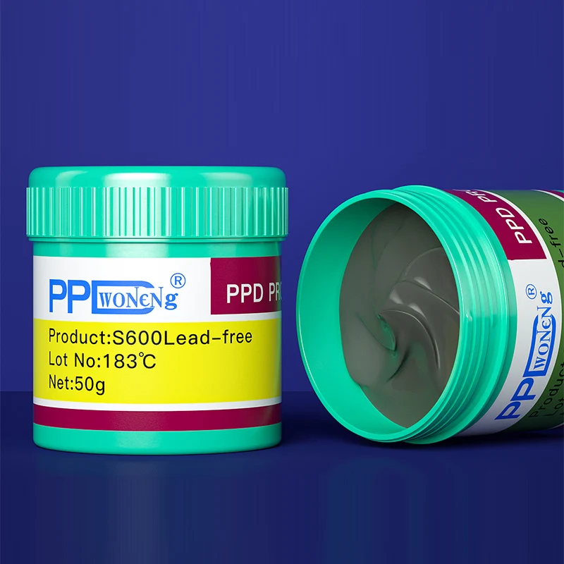 PPD Lead-free Solder Paste For Phone CPU SMT Tin Planting 138 158 183 217 Degrees Melting Point Flux