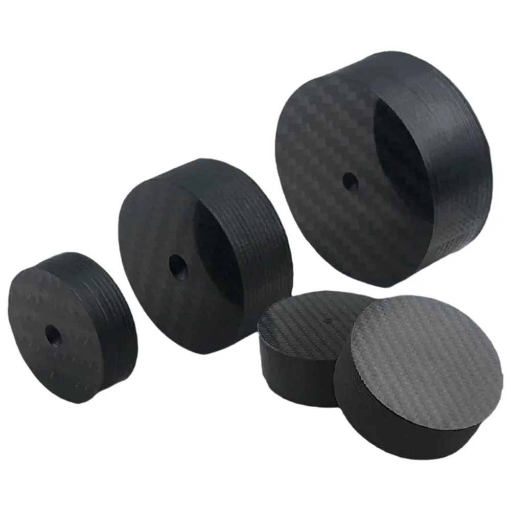 Carbon Fiber Audiophile Shock Spikes High Density Base Pad Shoe Feet for Speaker CD Isolation Spike Amplifier ISOLATION FEET