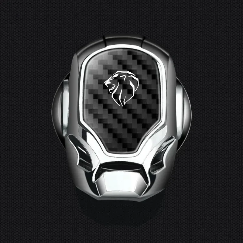 Car Engine Start Stop Decorative Button Cover For Peugeot 408 4008 308 3008 Rifter 5008 508 2008 208 RCZ 407 108 Accessories