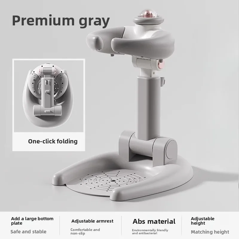 Przenośne, antypoślizgowe stojaki do kąpieli dla niemowląt w kształcie kaczki, pomocnik pod prysznic z regulowaną długością, samodzielnie stojące do kąpieli stojącego dla maluchów.