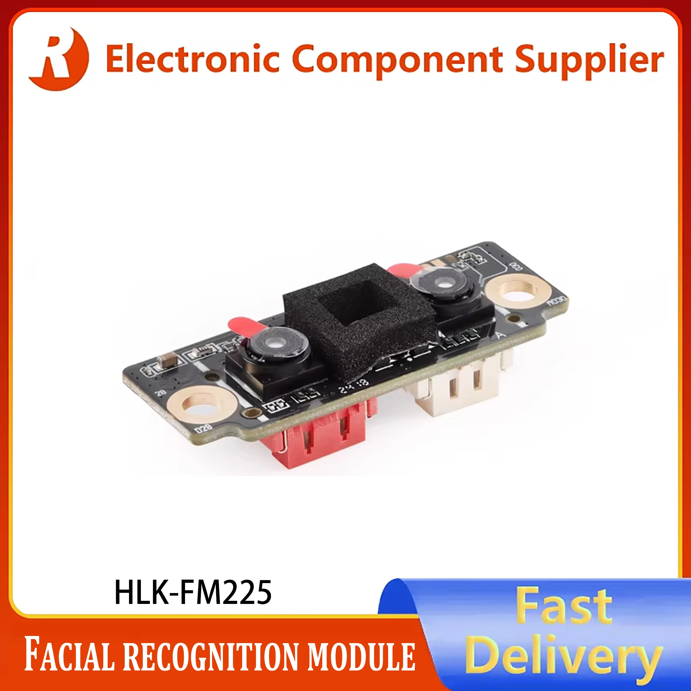 FM225 Facial Recognition Module HLK-FM225 3D IR Infrared Binocular Camera Liveness Detection Serial Communicatio Cat Eye Visible