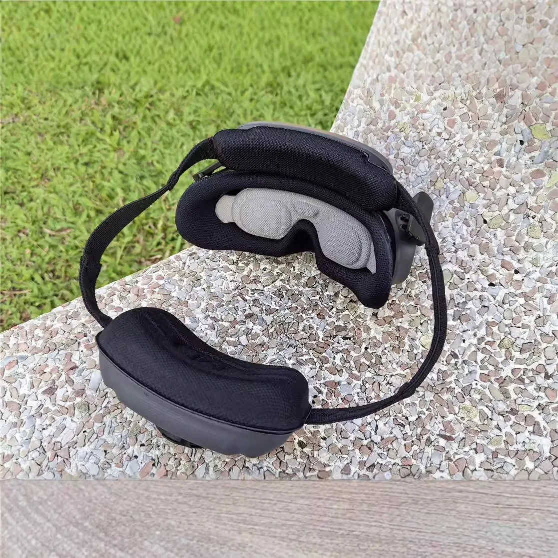 Okulary lotnicze specjalna edycja świetlna maska czoło powrót poduszka ochronna mózg zmodyfikowane akcesoria dla DJI AVATA2 GOGGLES 3 — zdjęcie produktu 5