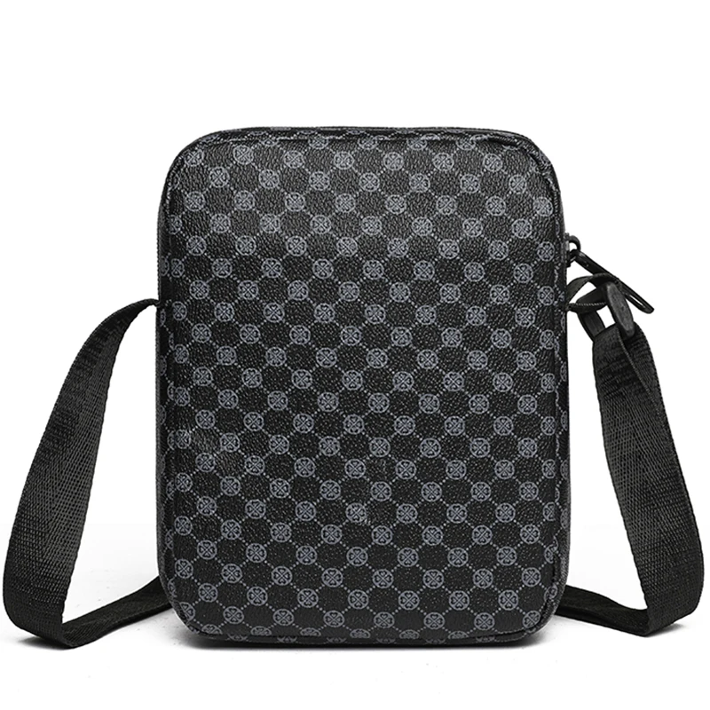 Modern Shark Mouth Sling Bag - Casual Multi-Pocket Crossbody Bag, Adjustable Strap Lightweight Bag for Men & Women