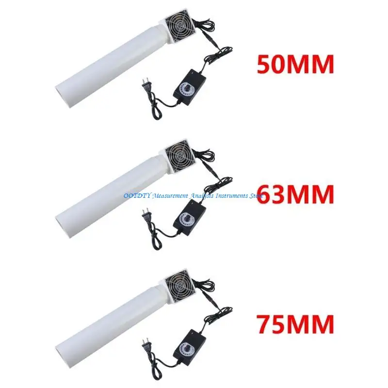 

367D 12V Vent Fan With 50mm/63mm/75mm Duct Size For Electronics Repair Air Extraction