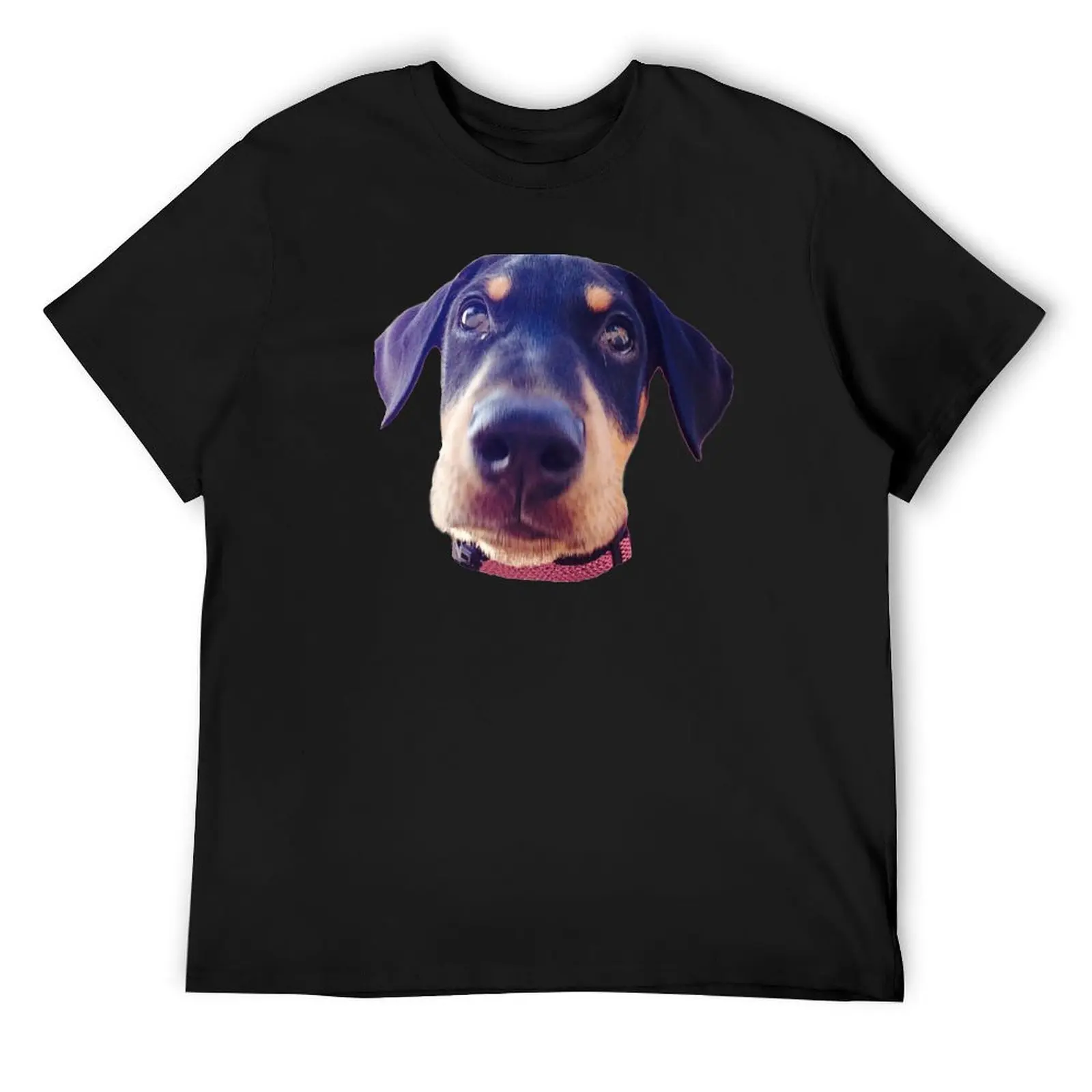 

Doberman T-Shirt man clothes shirts graphic cute tops quick drying cotton t shirt men
