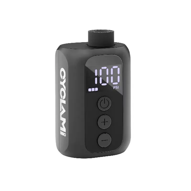 

100PSI Bicycle Inflator with Display Screen Mini Portable Wireless Bicycle Pump Compressor Electric Bike Air Pump Road
