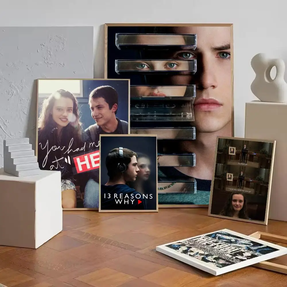 13 Reasons Why TV Series Poster Gift with prints Home bedroom living room decoration promotion and display