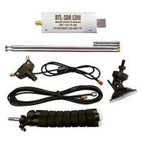 RTL-SDR Blog RTL SDR V3 R820T2 RTL2832U 1PPM TCXO SMA RTLSDR Software Defined Radio with Multipurpose Dipole Antenna