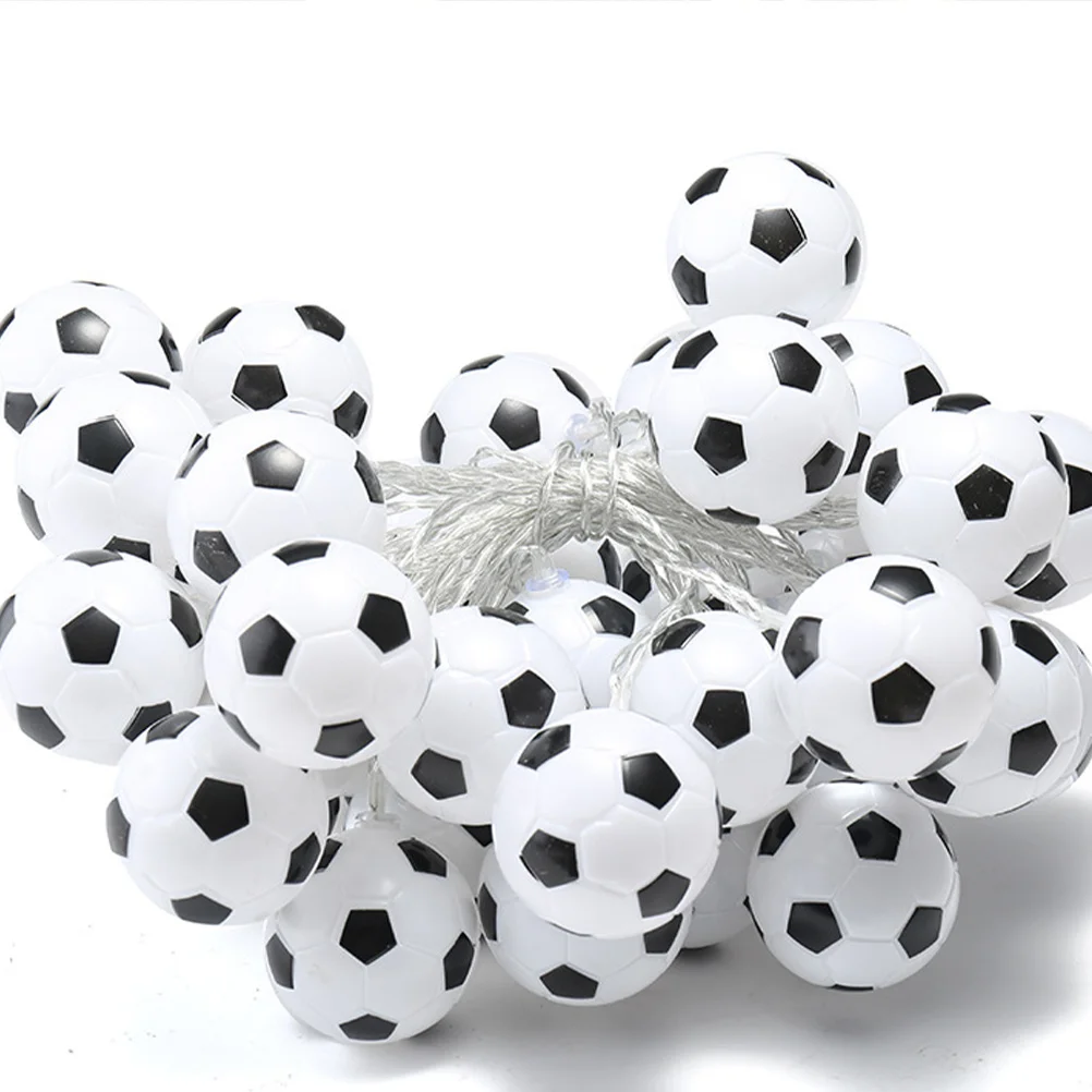 1.5 متر 10 المصابيح كرة القدم على شكل سلسلة ضوء Led مصباح للزينة للمنزل حديقة حفل زفاف عيد الميلاد ليلة ضوء الإبداعية