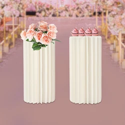 Wedding Centerpieces Cardboard Vases Sets Flower Vase Flowers Cylinder Centerpiece Stand for Party Tables Decorations