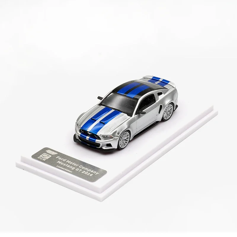 ما قبل البيع GDO DCM 1:64 NFS موستانج 2014 GT Shelby Diecast Diorama نموذج سيارة مجموعة ألعاب مصغرة GDO #2