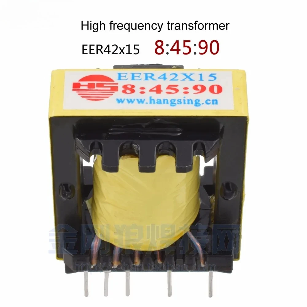 1PCS EER42x15 8:45:90 8:45:92 argon arc welding machine high voltage arc plate high frequency transformer compatible EER43x15