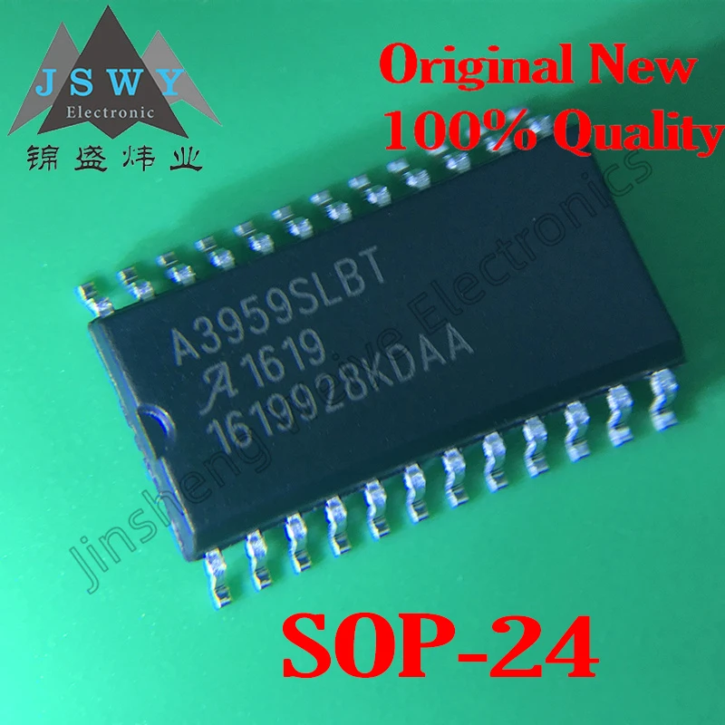 

(1/10pieces) A3959SLBTR-T A3959SLBT A3959 SMD SOP-24 DC Motor Driver Chip 100% Brand New Original Stock