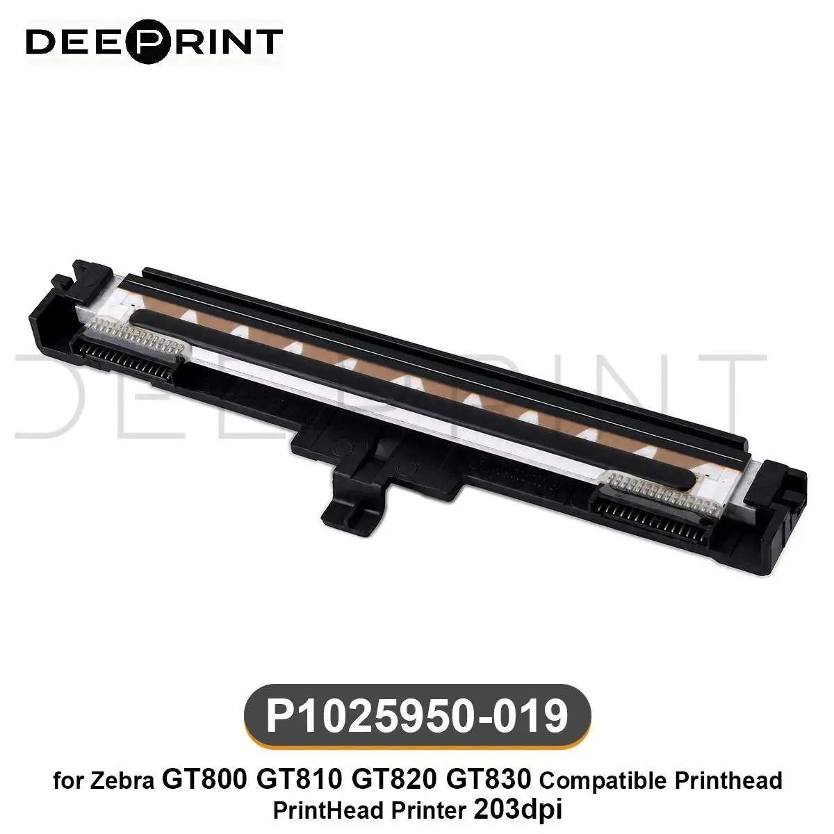 P1025950-019 203DPI Thermal Printhead for Zebra GT800 GT810 GT820 GT830 Barcode Label Printer Print Head | 3-Month Warranty