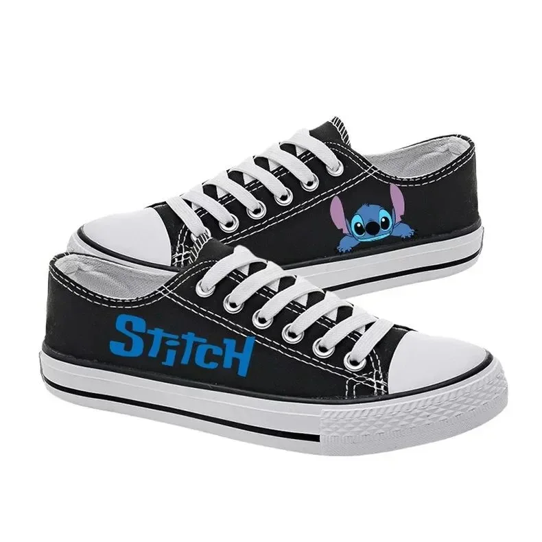 

Disney Woman cartoon girls Stitch Casual Canvas shoes non-slip soft bottom shoes