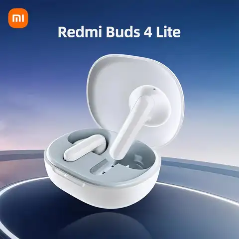 Redmi Buds 4 Lite Auricolari True Wireless Bluetooth 5.3 IP54 Cancellazione del rumore impermeabile Cuffie da gioco a bassa latenza Suono HiFi