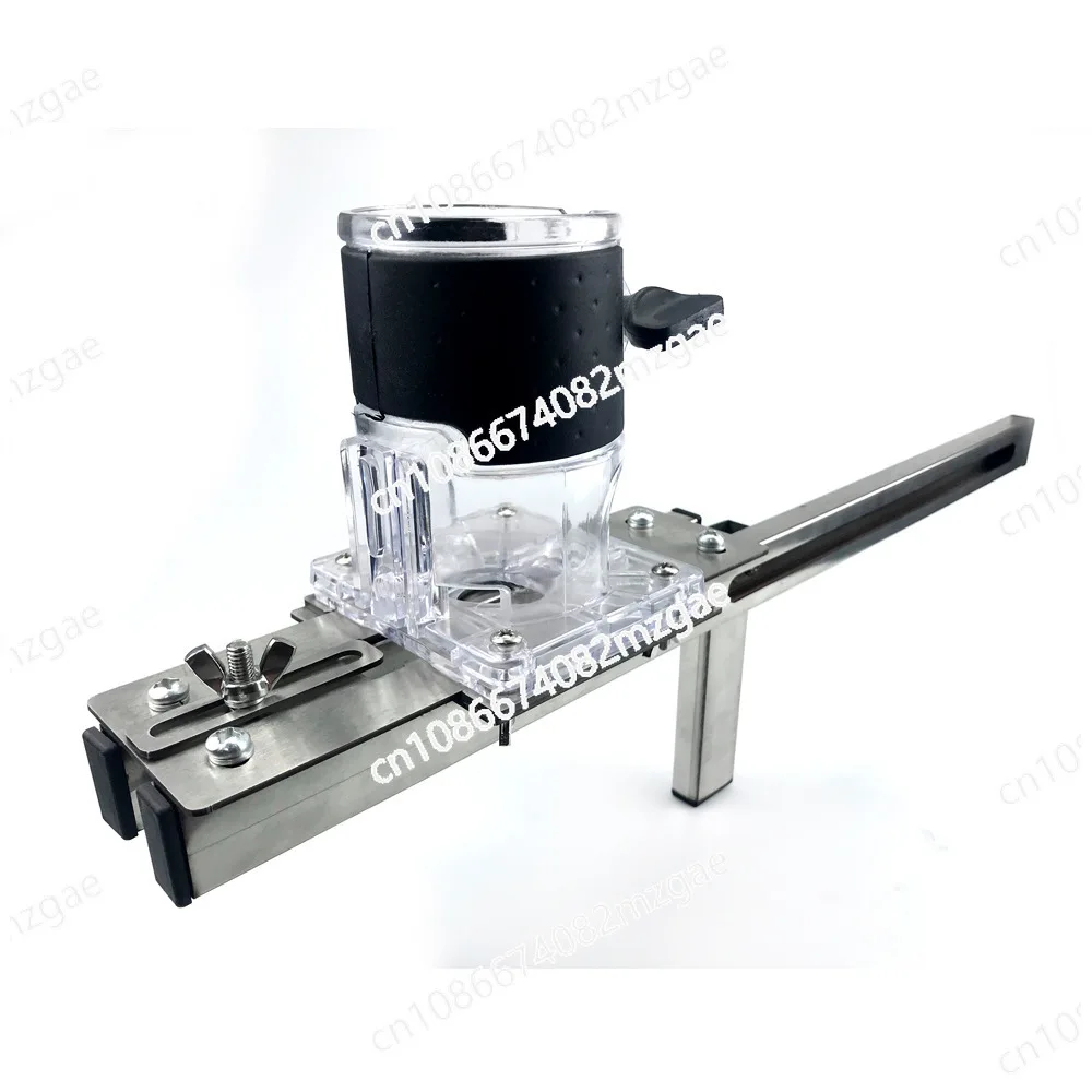 Woodworking Tools Invisible Parts 2-in-1 Slotting Bracket Positioning Trimmer Slotting Machine Die Connector Slotter