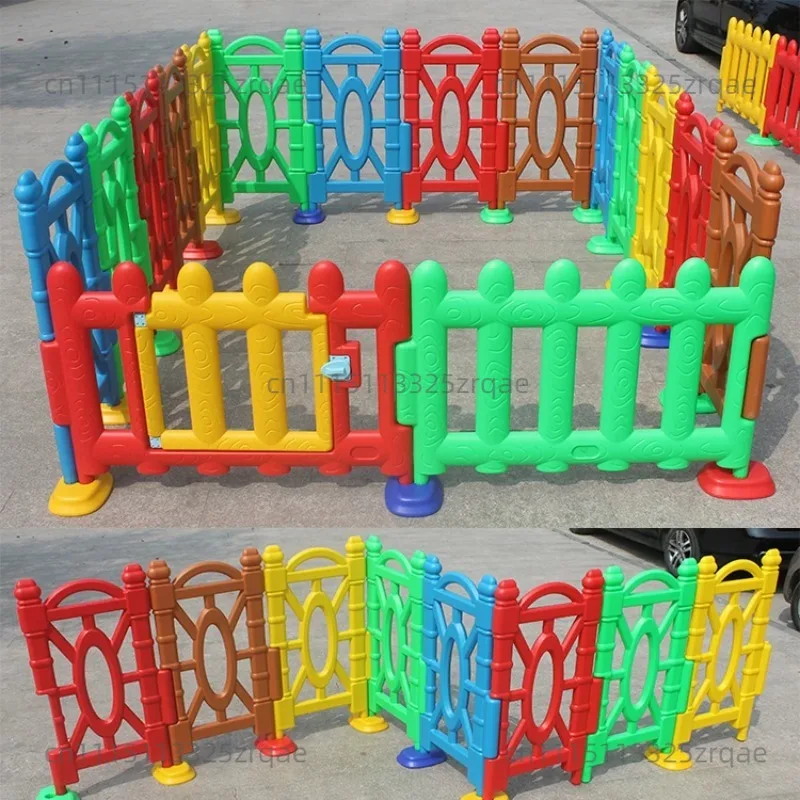 Amusement Park Multi-angle Fence Plastic Game Fence Children's Railing Children's Guardrail Kindergarten Fence Outdoor