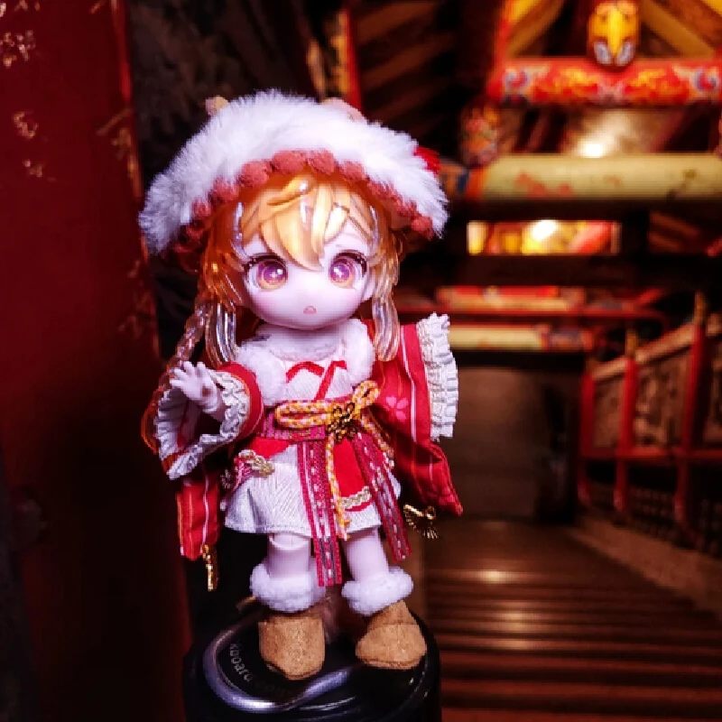 정품 Maytree 12 별자리 1 2 시리즈 블라인드 박스 애니메이션 피규어 이동식 조인트 Bjd 모델 미스터리 박스 맞춤형 선물