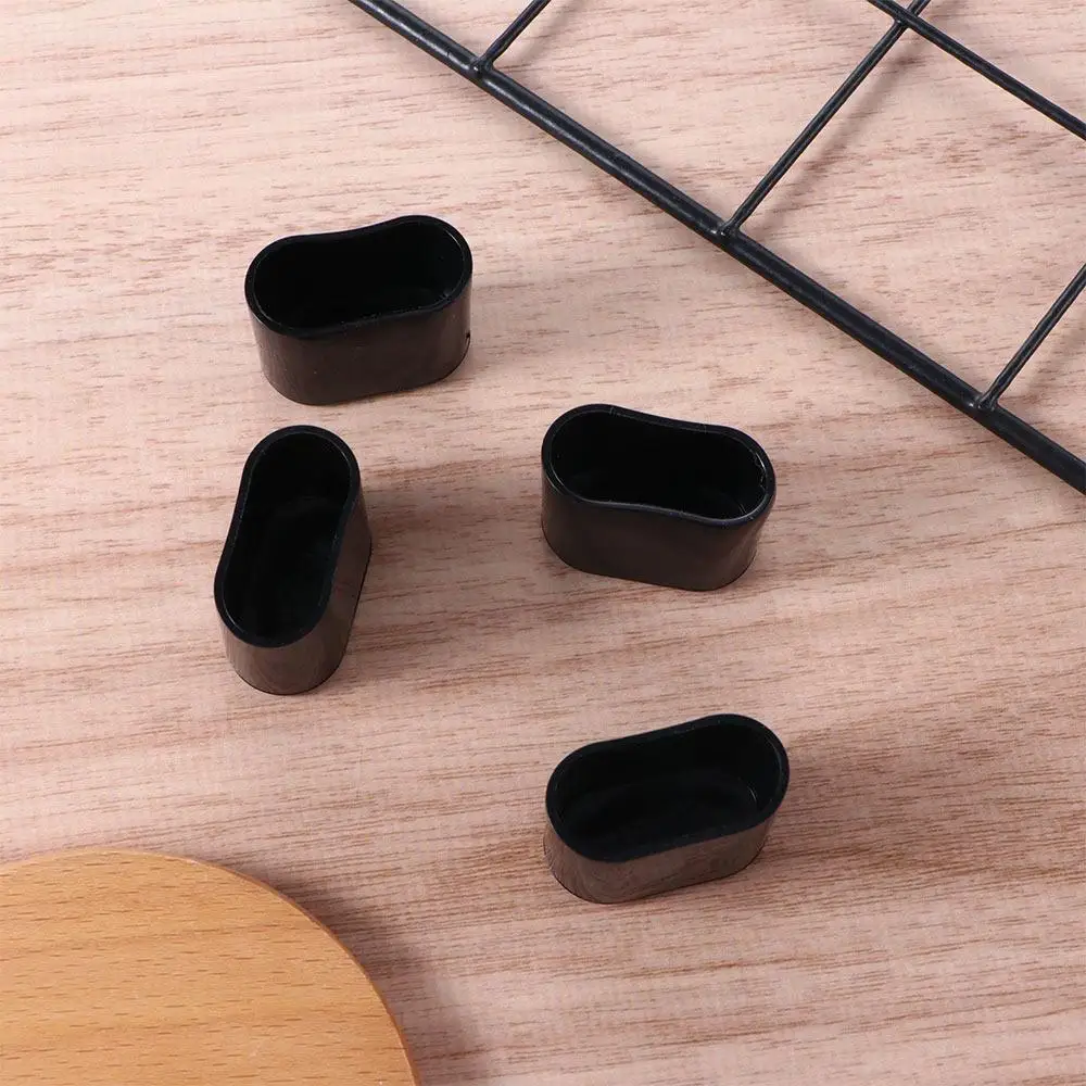 Leveling Feet Chair Leg Mat Home Decor Oval Shape Chair Leg End Caps Furniture Foot  Covers Chair  Leg Pads Table Covers Caps
