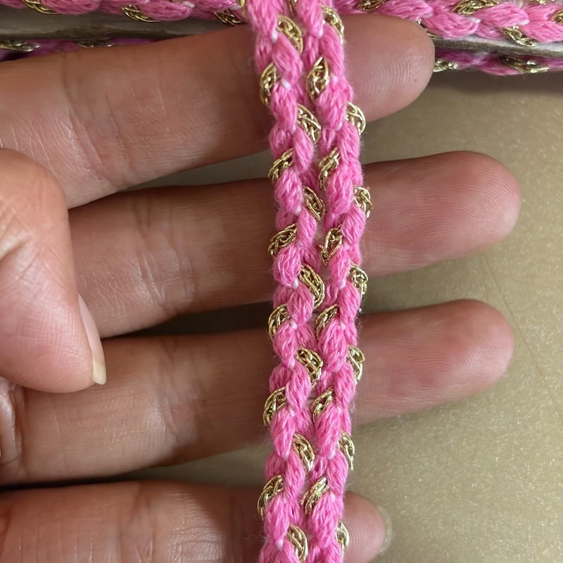 Rosenrote Lolita-Spitze für DIY-Stickerei, Stoffhandwerk, Besatz, Kleidungsdekoration, Weiß, Schwarz, Nähzubehör, Bekleidung, Kunst, Heimdekoration – Detail 3