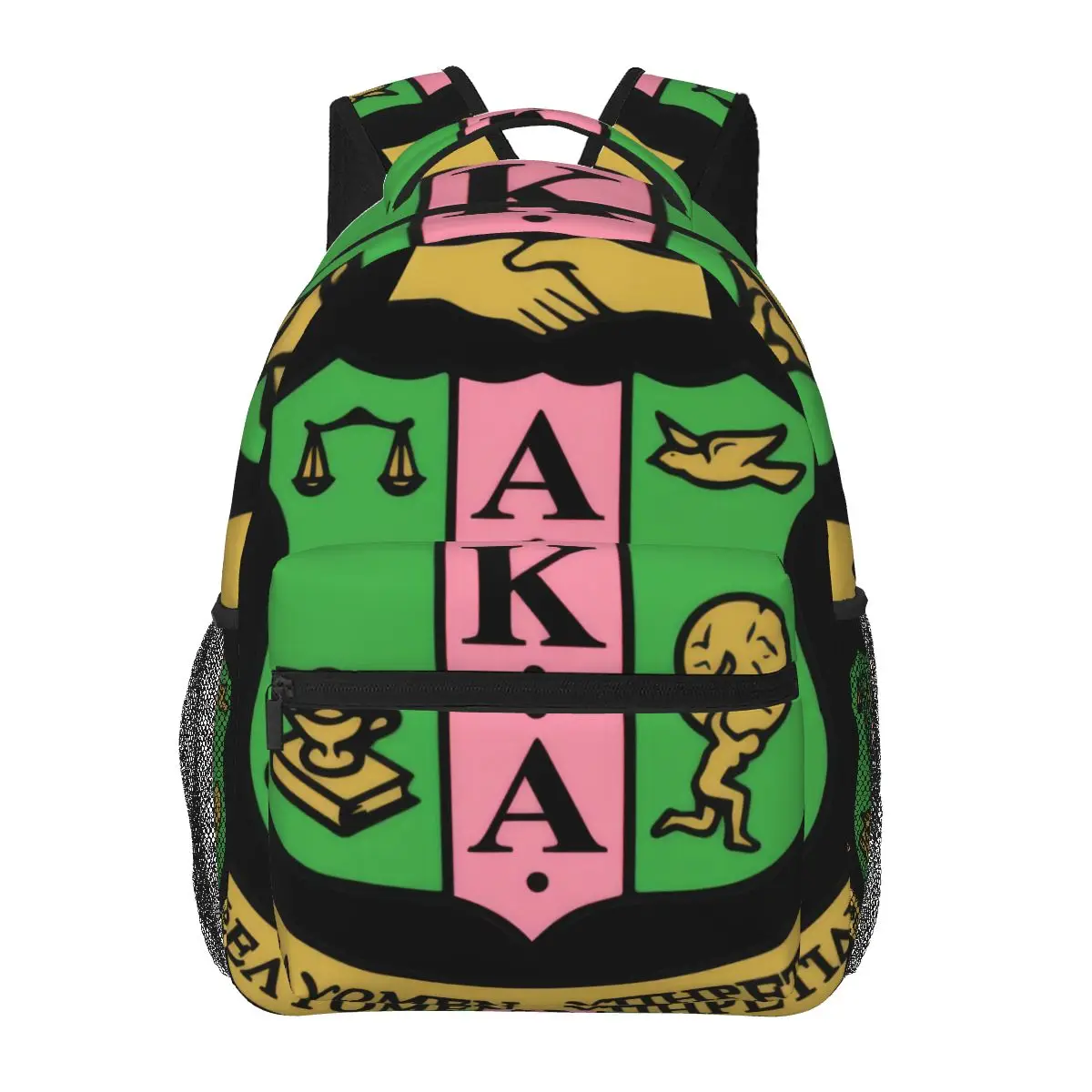 

AKA Sorority Casual Backpack Unisex Students Leisure Travel Computer Backpack