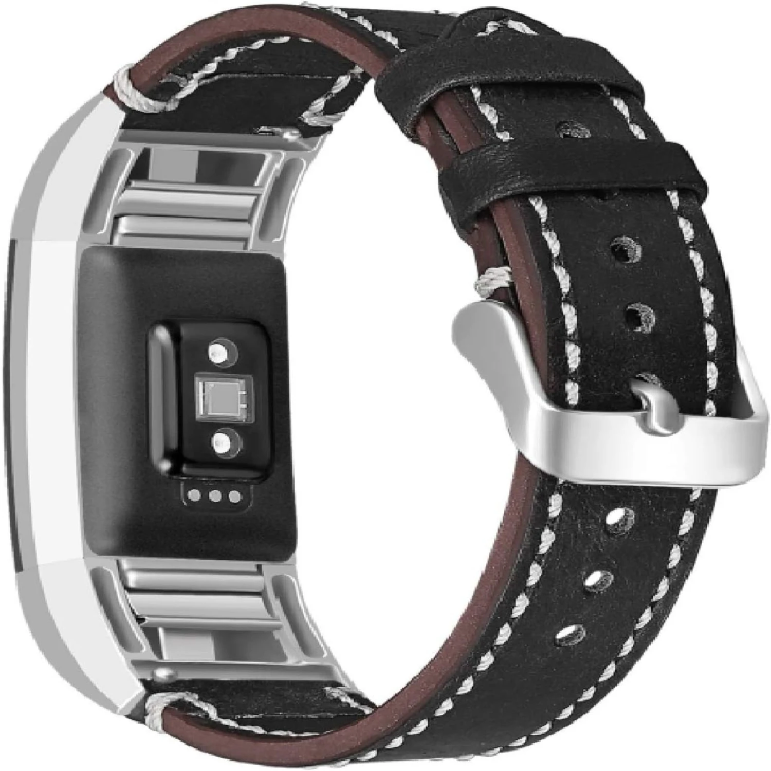 Upgrade Your Look with SKYLET's Premium Leather Bands for Fitbit Charge 2. Elevate Your Style with Luxurious, Sleek, and Dependa