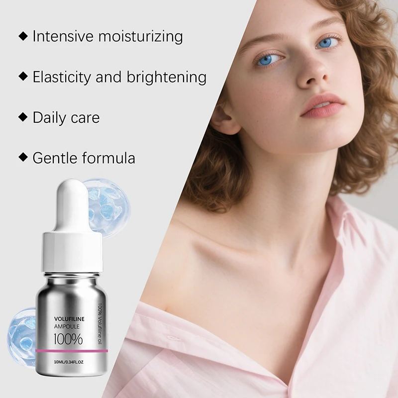 Volufiline 100% Plump Essence Flasche Zarte Haut Tiefenwirksame Feuchtigkeitspflege Erhöht die Hautelastizität Verbessert Trockenheit, Glanzlosigkeit und Rauheit Neu – Detail 7