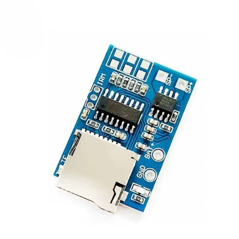 GPD2846A TF Card MP3 Decoder Module 2W Audio Playback Board DC3.7V-5V TF Audio Player Module Compatible Arduino STM32