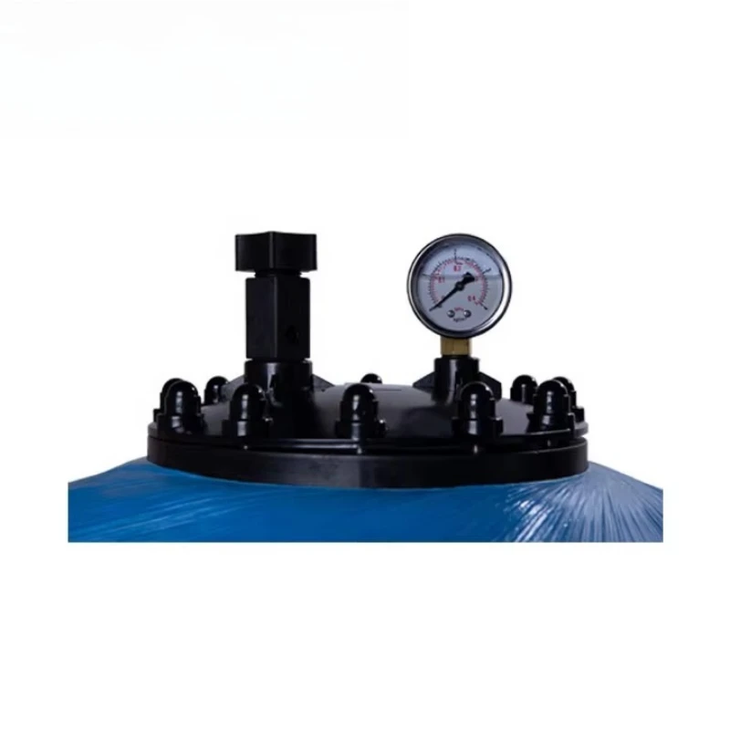 

Tubular swimming pool well fiberglass side-mounted sand filter