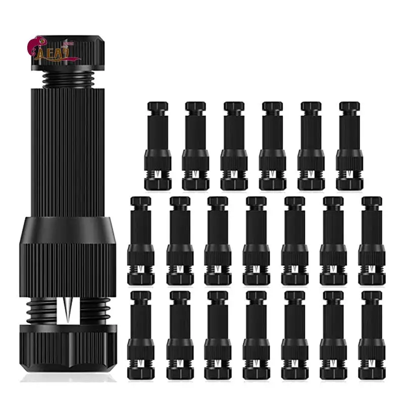 

AEA9-20 Pcs Low Voltage Wire Tap 12-20 Gauge For Path Lights, Spotlights, Flood Lights, Ground Lights