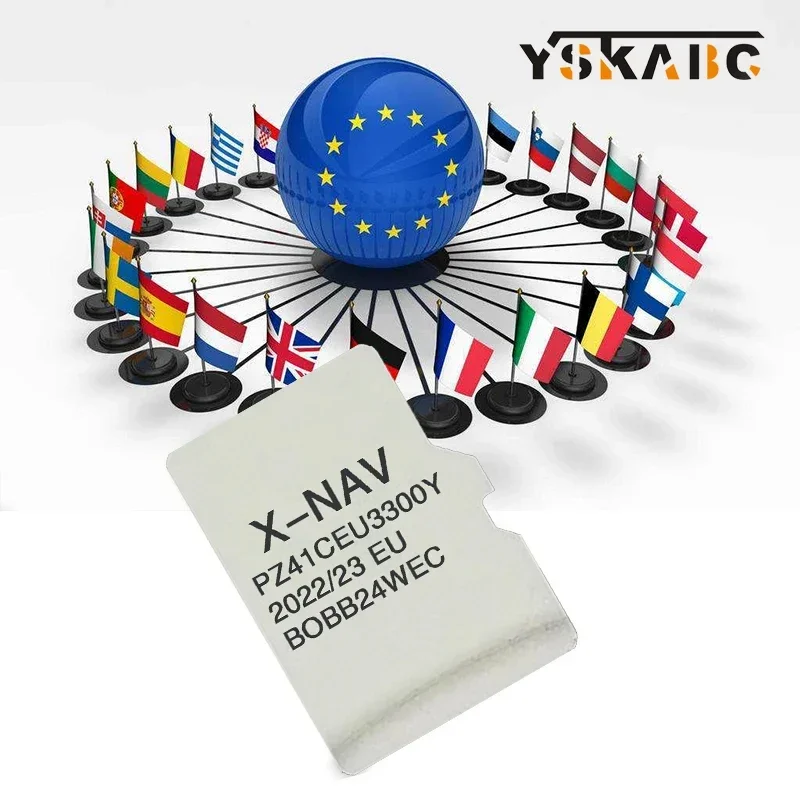 

8GB Latest Update EU RU UK Maps for Toyota AYGO 2022-2023 Navigation TF Card X-NAV Sat Nav Free Shipping