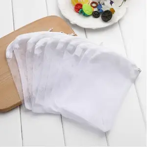 Reutilizáveis Fine Filter Media Bags com Zipper, Aquarium Filter Net, Fish Tank Filter, Tanques de água salgada fresca, 5 pcs, 10pcs 8 principais vendas bolsa aquário - №2