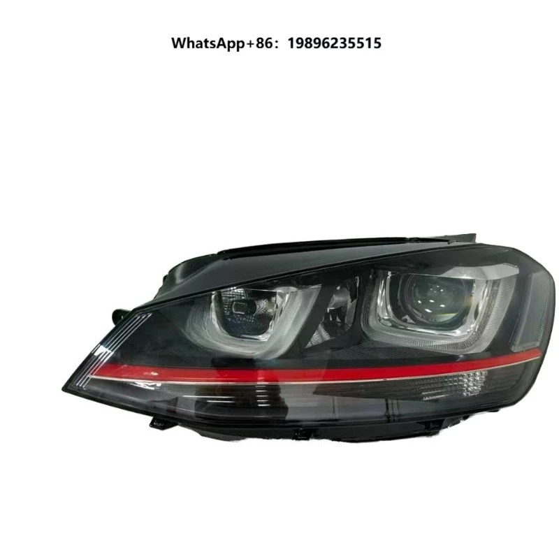 Used Headlight Car Head Lamp for 2015-2017 7 GTI D3S Bulb Shape Lens/Housing VW2518117 5GM-941-753A