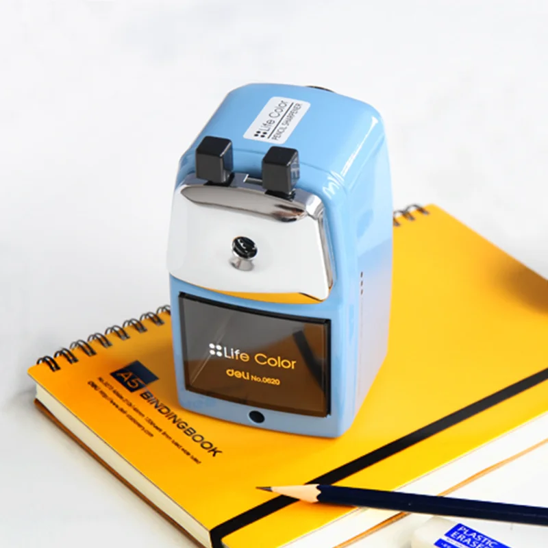 金属シェル付き鉛筆削り,大型ユニバーサルロータリーペン,学生,学校,オフィス,文房具用