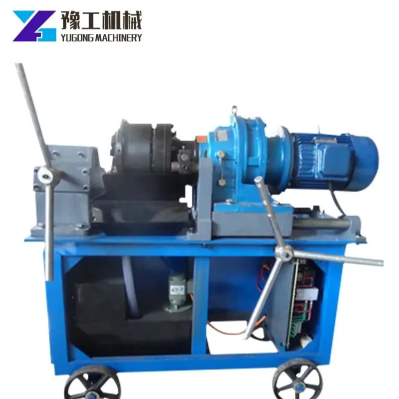 Most Popular Manufacturer Hydraulic Automatic Screw Rebar Thread Rolling Machine Price