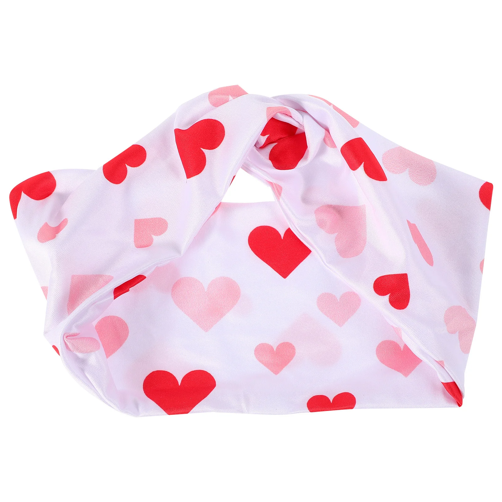 عصابات رأس أنيقة للتمرين بطباعة قلب للنساء، عصابات رأس رياضية ماصة سريعة الجفاف، مناسبة آمنة لتشغيل أنشطة اليوغا في صالة الألعاب الرياضية #1