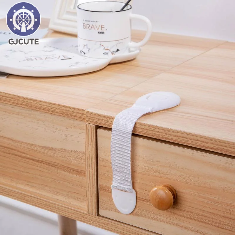 1/5/10Pcs Child Safety Latch Drawer Webbing Lock Baby Security Protection Drawer Door Cabinet Lock Kids Safety Door Lock