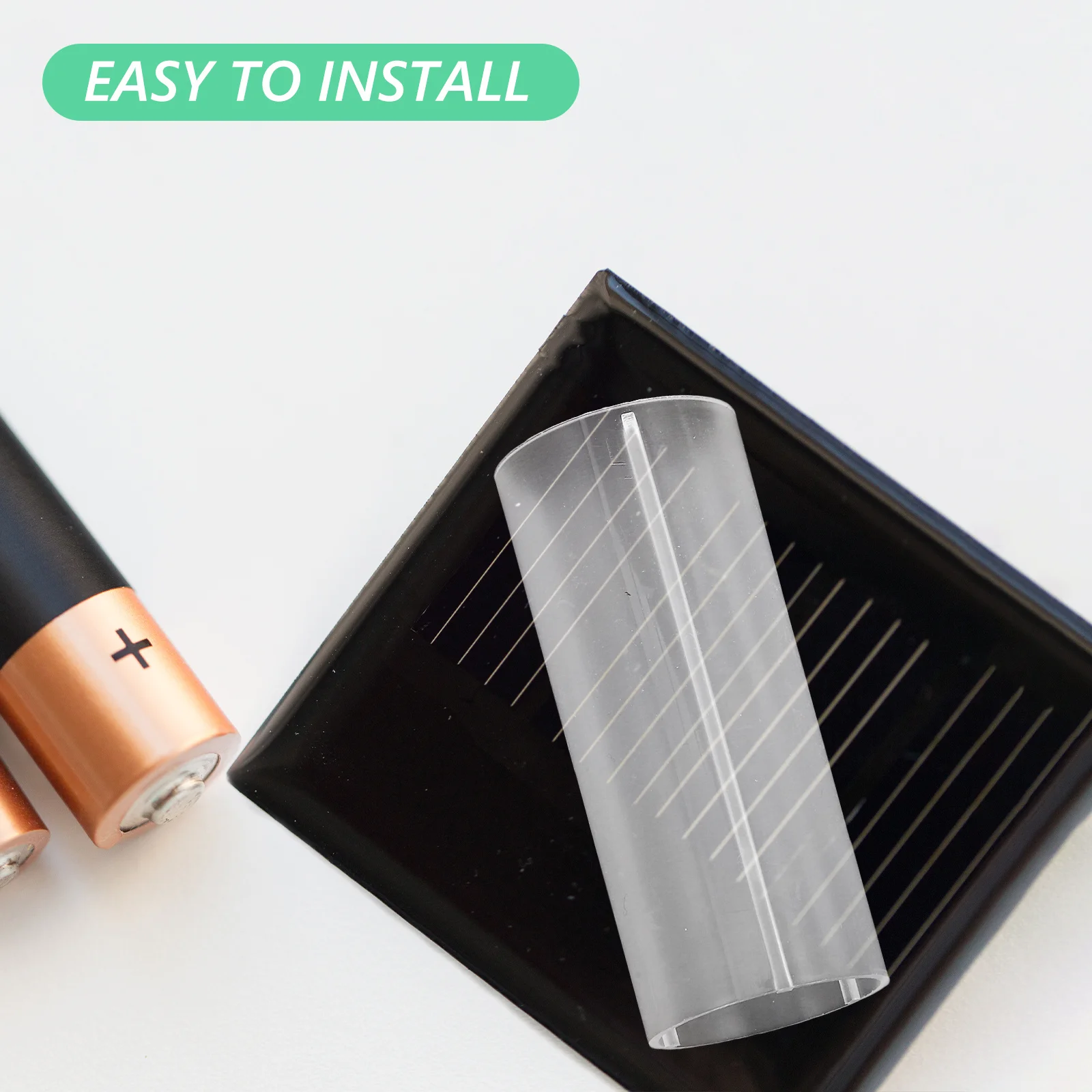 

30pcs Sleeve For 3Aaa Plastic Tube Durable Heat Insulation Protective Cover Easy Installation Protector Sleeve Protective