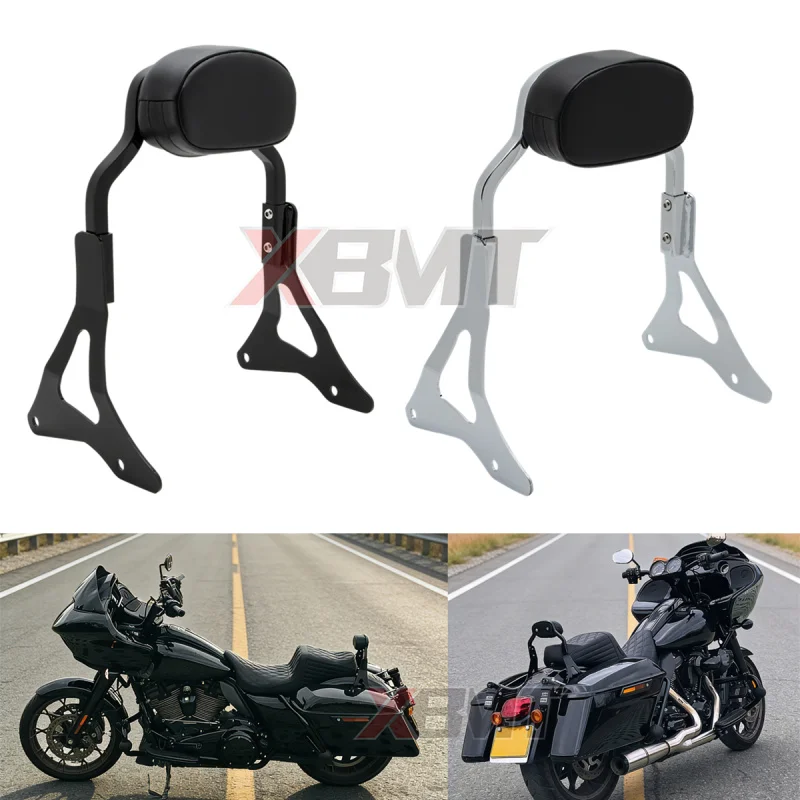 Motorcycle Steel Backrest Sissy Bar For Harley Touring Road King / Classic CVO Street Glide FLHR FLHRC FLHX FLTRX 2009-2013