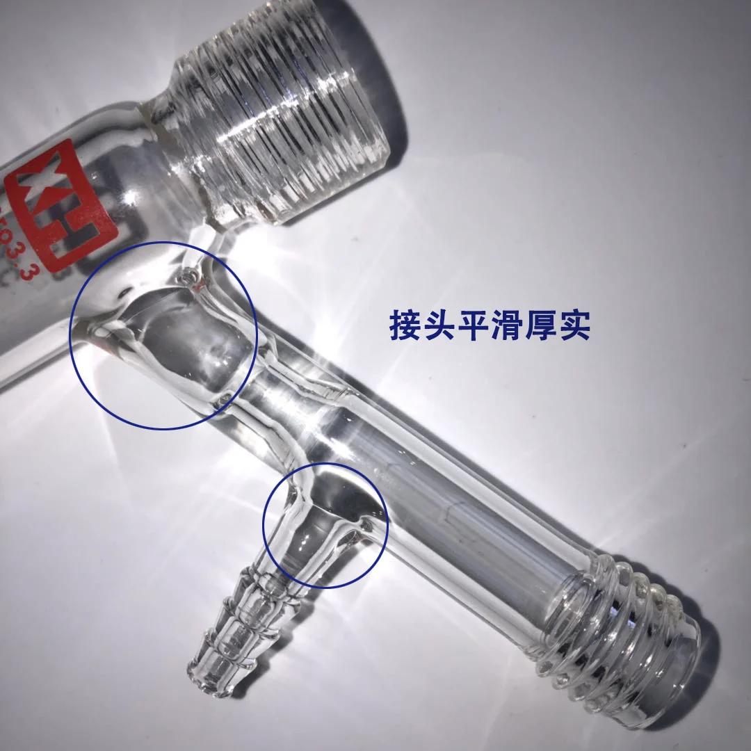 High Vacuum Valve Solvent Storage Bottle Schlenk Bottle Pressure Reaction Tube Bottle Organic Corrosion Resistance