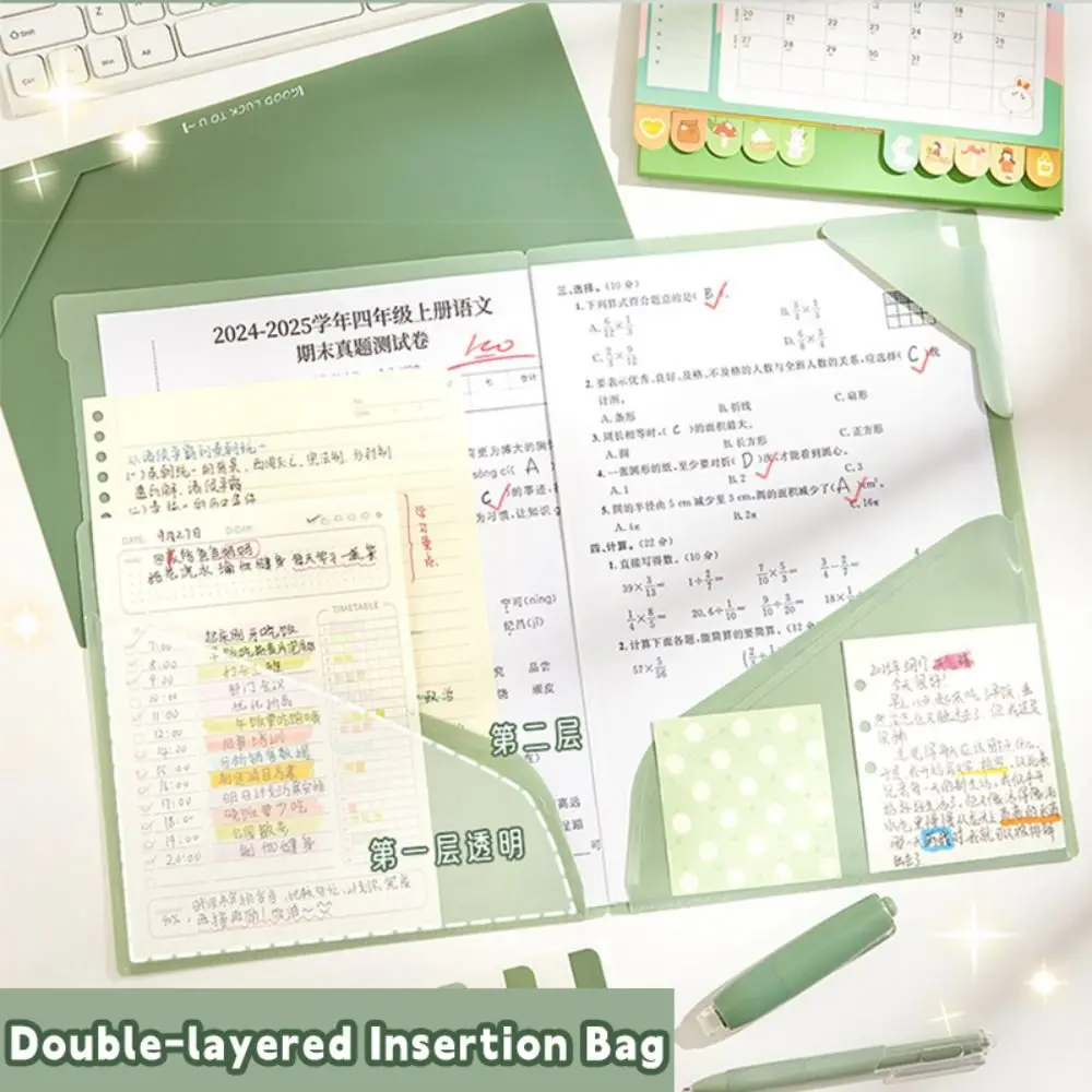 

5 шт./компл. папка для файлов A3/A4, утолщенная водонепроницаемая контрактная папка, градиентный цвет, органайзер для документов, хранение документов